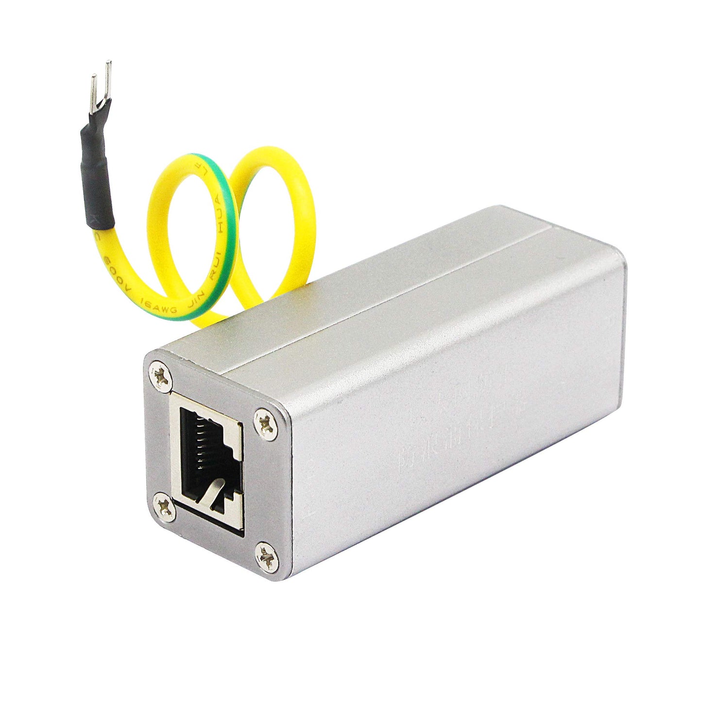 CERRXIAN RJ45 Ethernet Network Surge Protector Outdoor Arrester Protection Device for POE Switch Camera SPD Protection Suppressor