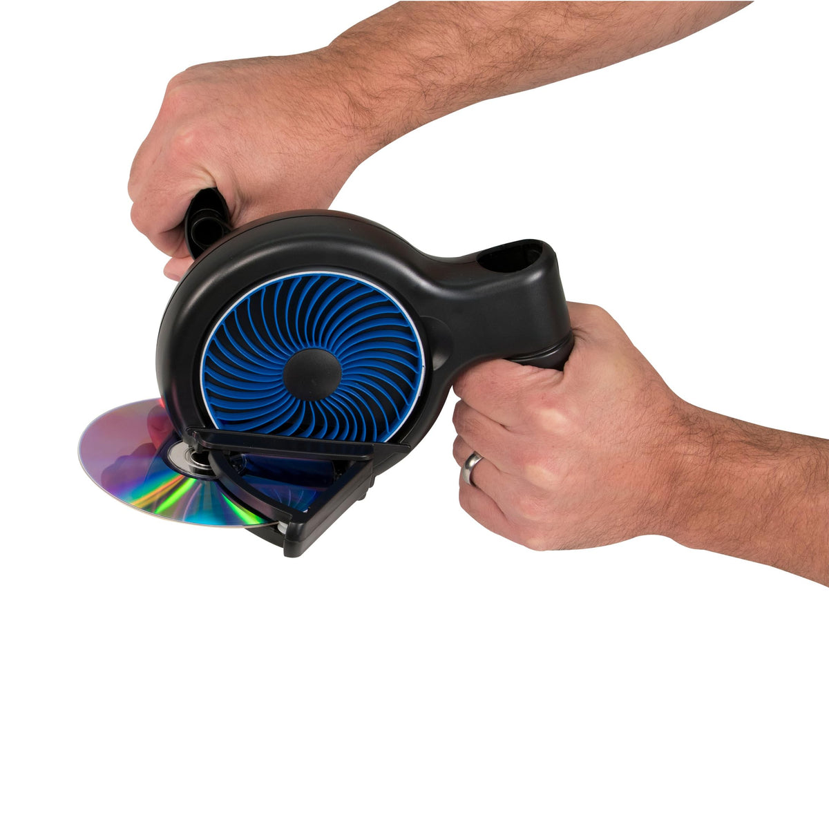 SkipDr DVD and CD Manual Disc Repair System, Single
