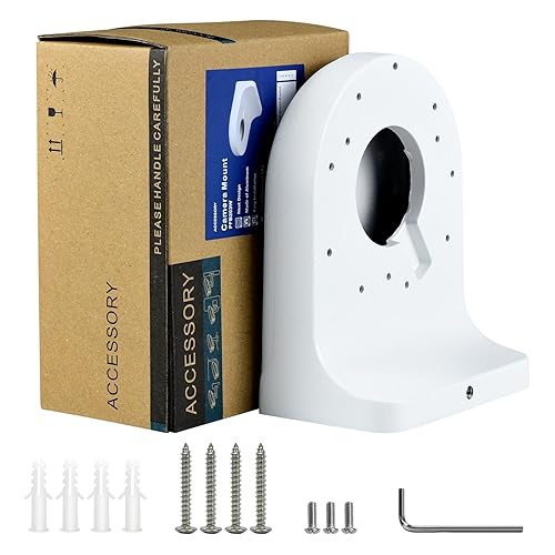 VALUCAM203W Waterproof Aluminum Wall Mount Bracket for Dome Turret Camera Turret Camera VC-EDI04EG1-IA IPC-HDBW2441E-S IPC-HDBW2841R-ZS