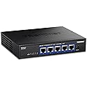 TRENDnet 5-Port 10G Switch, TEG-S750, 5 x 10G RJ-45 Ports, 100Gbps Switching Capacity, Supports 2.5G and 5G-Base-T Connections, Ethernet Splitter