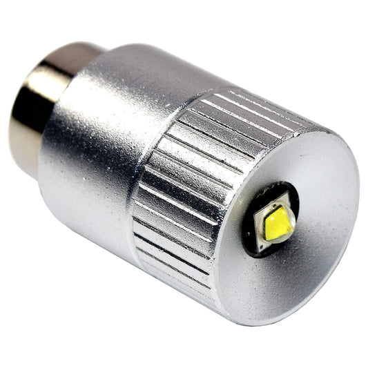 HQRP Ultra Bright 300Lm High Power 3W LED Conversion Upgrade Bulb Compatible with Mag-Lite 2 3 D C Cell Flashlight Torch LMSA201 Mag-num Star Xenon