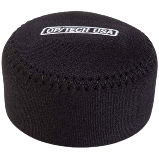 OP/TECH USA Fold-Over Neoprene Lens Pouch - Camera Lens Case for safe Lens Cover storage, Great for Photography & outdoor shoot, Keeps your Lens