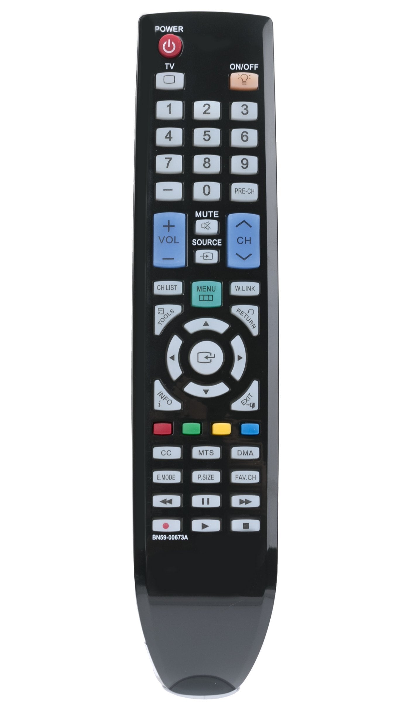 New Replace BN59-00673A Remote Fits for Samsung remote BN59-00696A BN59-00721A TV HL50A650 HL50A650C1 HL61A650C1FXZC HL61A750 HL50A650 HL67A750A1FQZA