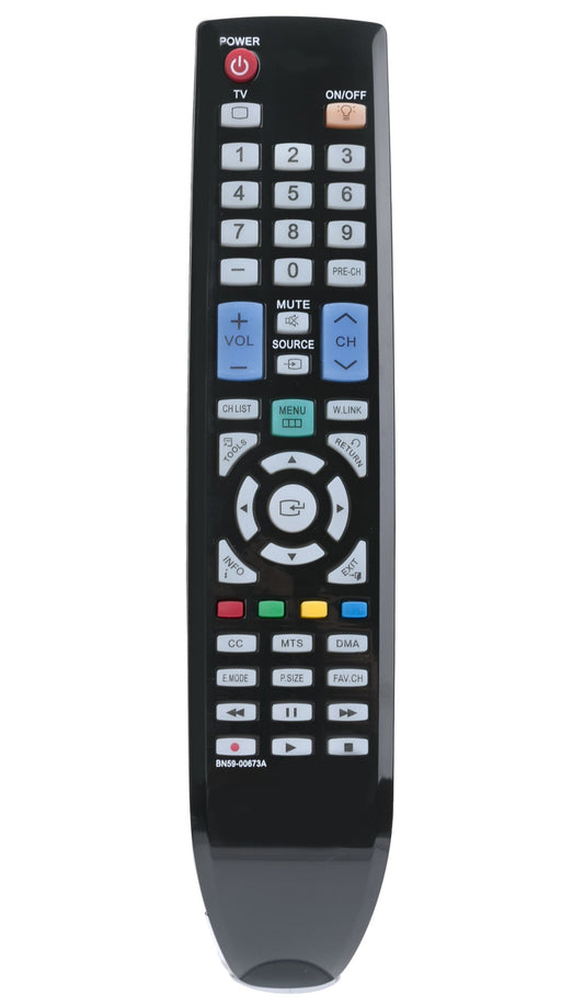 New Replace BN59-00673A Remote Fits for Samsung remote BN59-00696A BN59-00721A TV HL50A650 HL50A650C1 HL61A650C1FXZC HL61A750 HL50A650 HL67A750A1FQZA