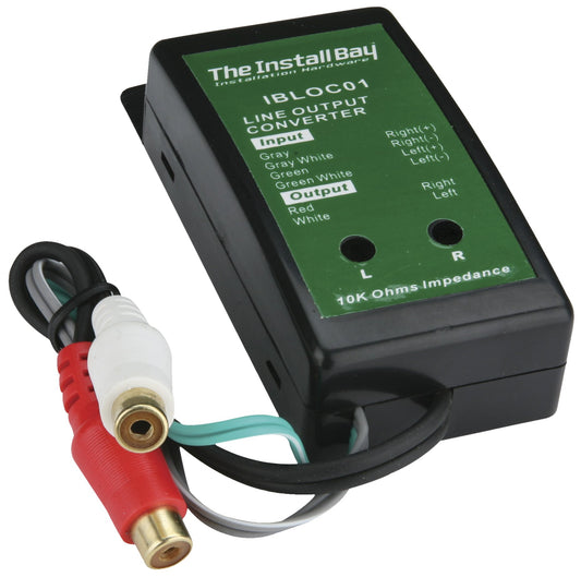 Install Bay IBLOC01 2 Channel Adjustable Line Level Convertor 40 Watt Each