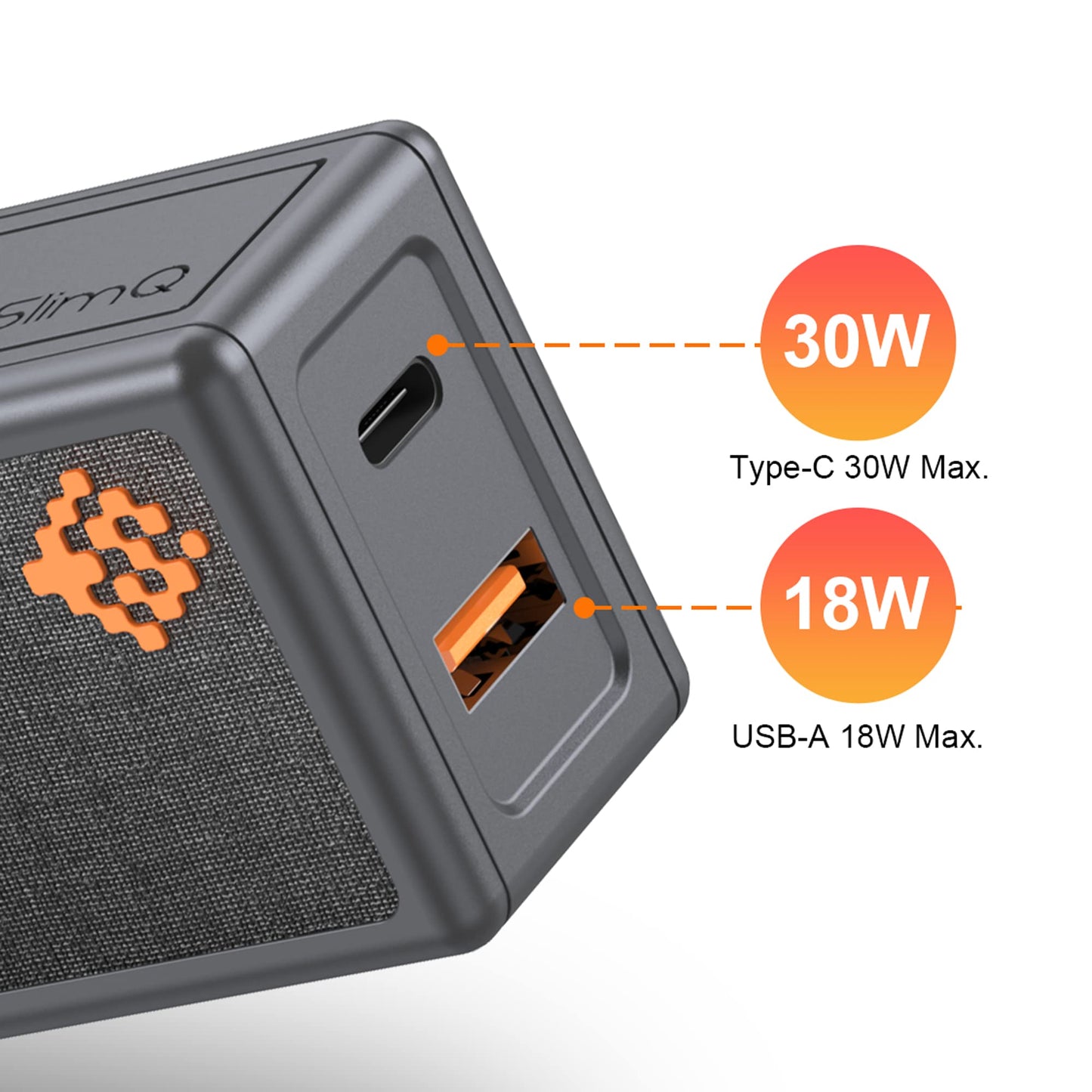 ?????????? 30W USB C GaN Quick Charger PD Mini Type C Wall Fast Charging Block Adapter Foldable Plug Compact Mini GaN Charger for iPhone