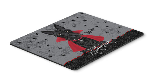 Caroline's Treasures VHA3037MP Halloween Vampire Scottie Mouse Pad, Hot Pad or Trivet for Home Office Gaming Working Computers Laptop Mouse