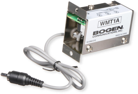 Bogen WMT1A Line Matching Transformer, Matches High-to-low Impedance or Low-to-high Impedance, Adapts Line-level Signals to Microphone Inputs, Screw Terminals for Lo-Z Side