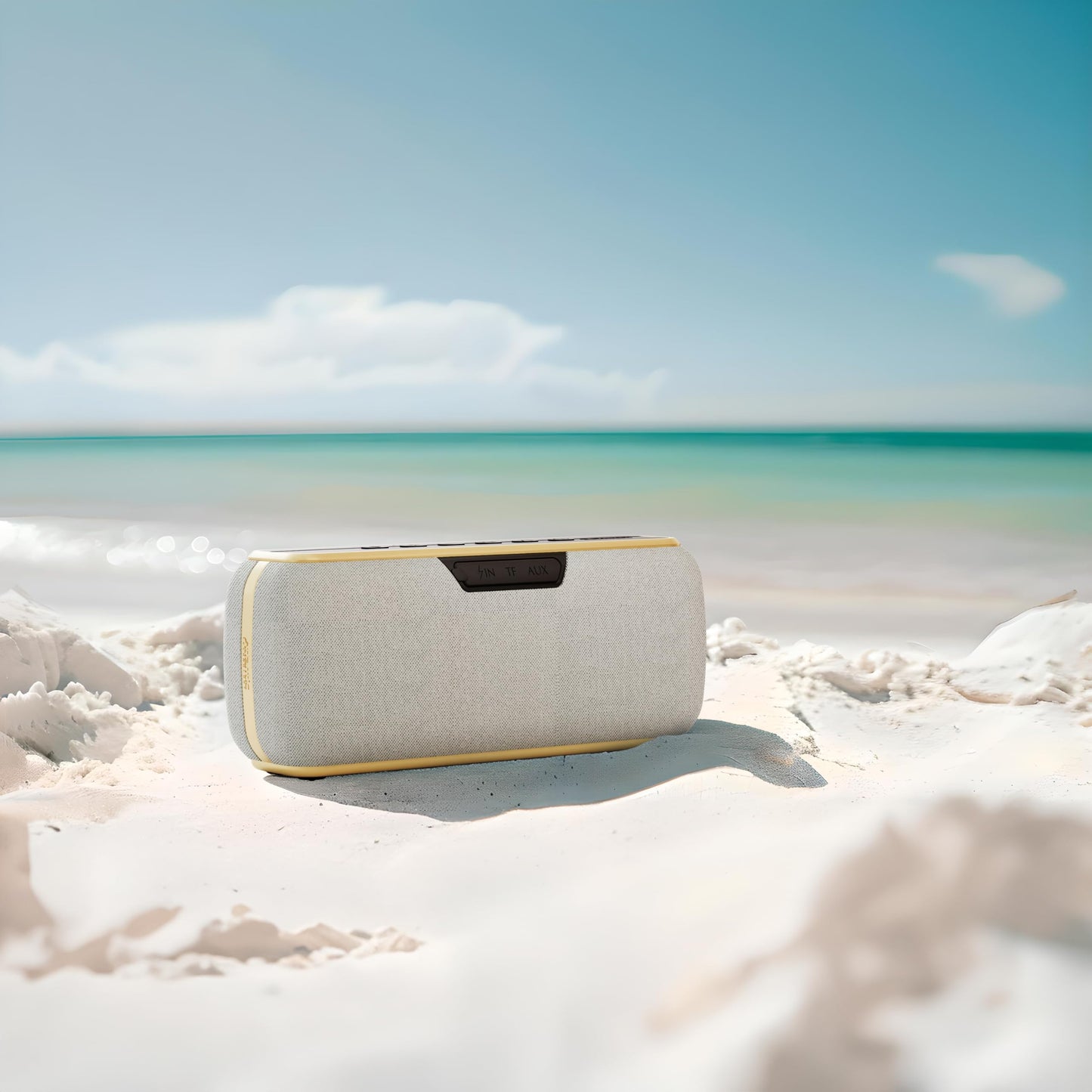 Atlantic Technology Nexa 1 Portable Bluetooth Speaker, IPX5 Water Resistant, 60W Powerful Sound with Enhanced Bass, 15-Hour Playtime - Perfect