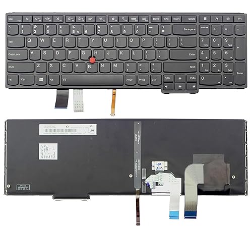 New Laptop Backlit Keyboard Replacement for Lenovo ThinkPad Yoga 15 MT 20DQ,US Layout Black Color