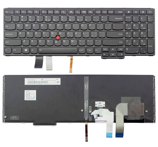 New Laptop Backlit Keyboard Replacement for Lenovo ThinkPad Yoga 15 MT 20DQ,US Layout Black Color