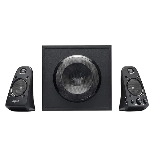 Logitech Z623 400 Watt Home Speaker System, 2.1 Speaker System - Black