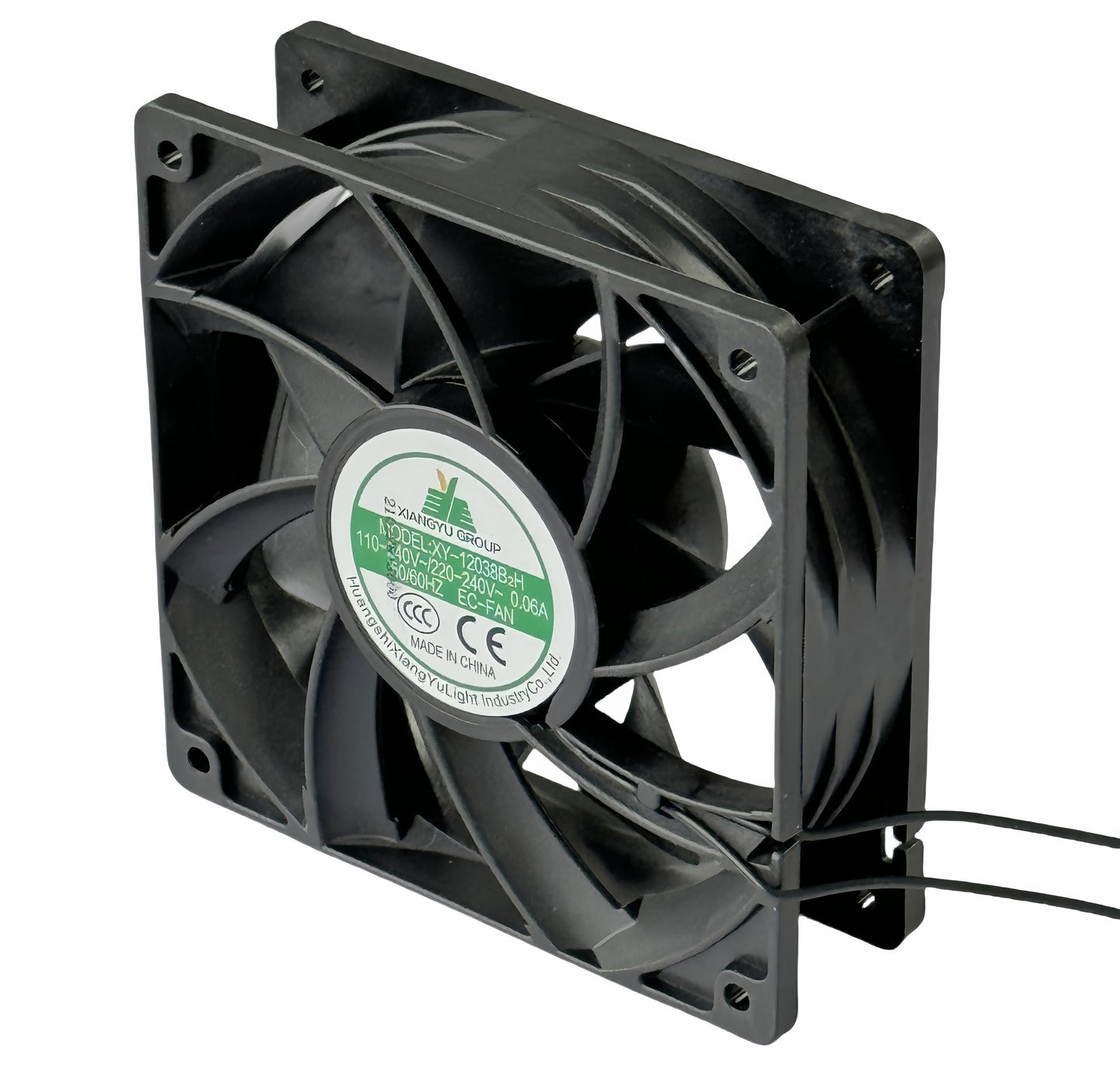 XY-12038B2H EC-Fan 110V-240V 0.06A 12CM 120×120×38mm Cabinet EC Cooling Fan for XY-12038B2H High Air Volume Fan Cabinet Case Cooling Fan 50/60HZ