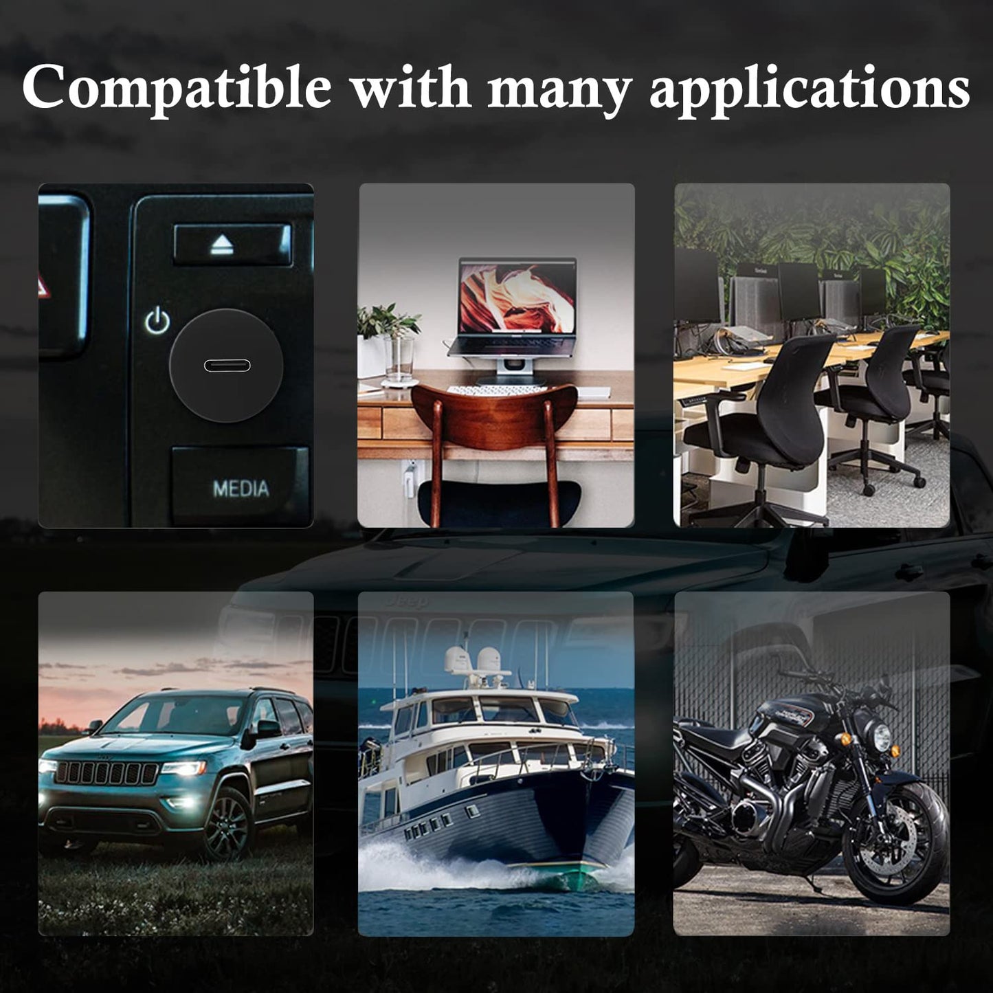 BATIGE Small Type C 3.0 Car Flush Mount Cable USB C 3.0 Panel Mount Male to Female Extension Cable for Car Truck Boat Motorcycle Dashboard 3ft