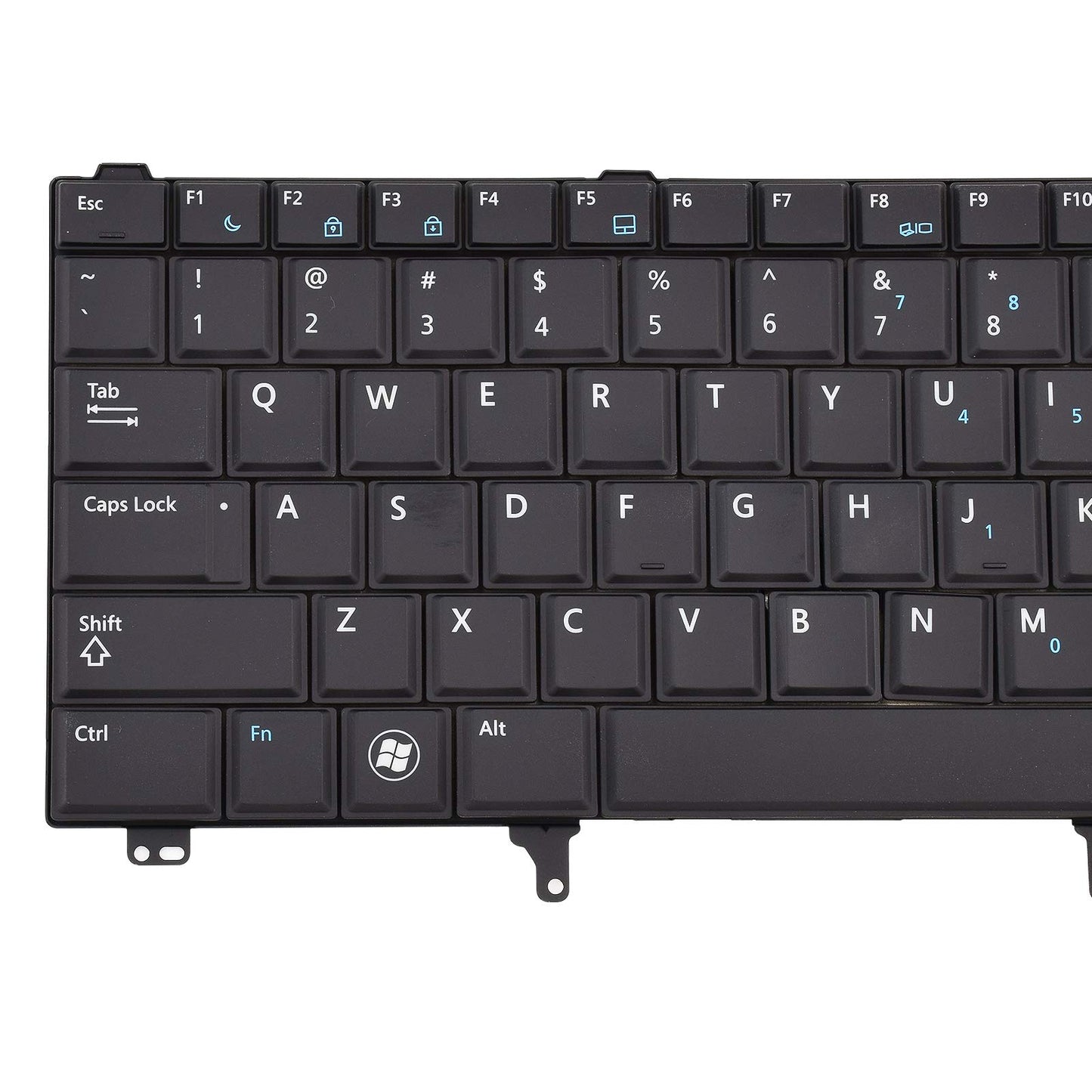 SUNMALL Replacement Keyboard with Backlit Compatible with Dell Latitude E5420 E5430 E6220 E6320 E6330 E6420 E6430 E6440 Series US Layout Black