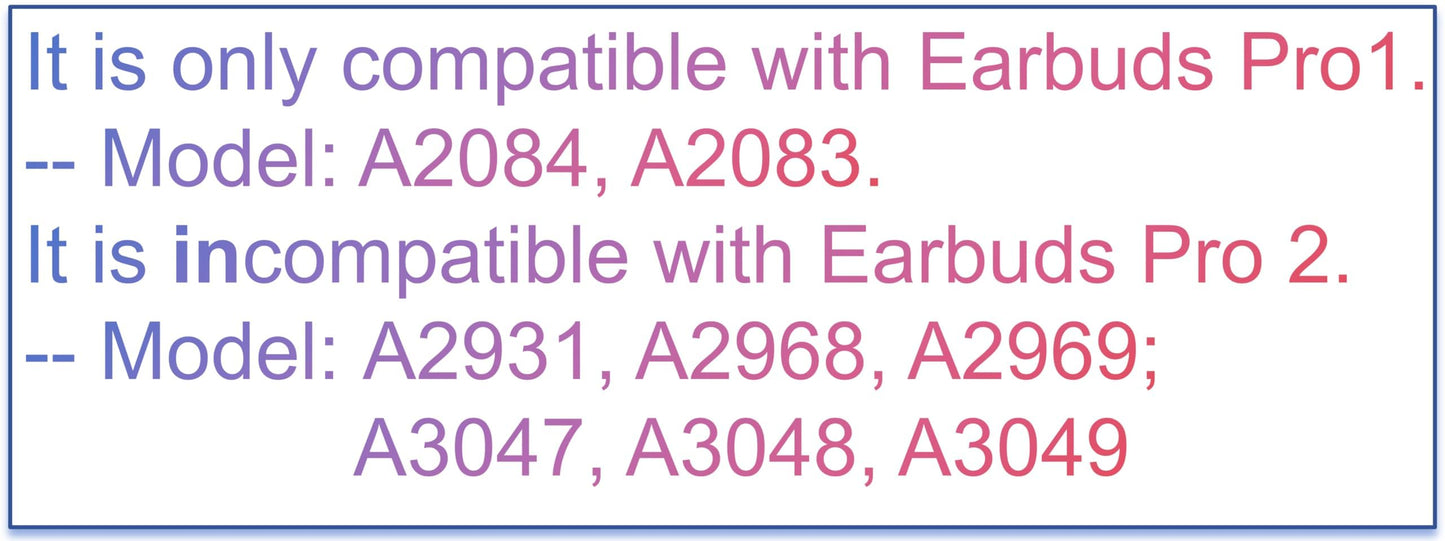 Original Right Earbud Replacement A2083 for Pod Pro 1st Gen, Compatible with OEM Air Pro Charging Case A2190, A2084, Single Right Ear Side Only, Used