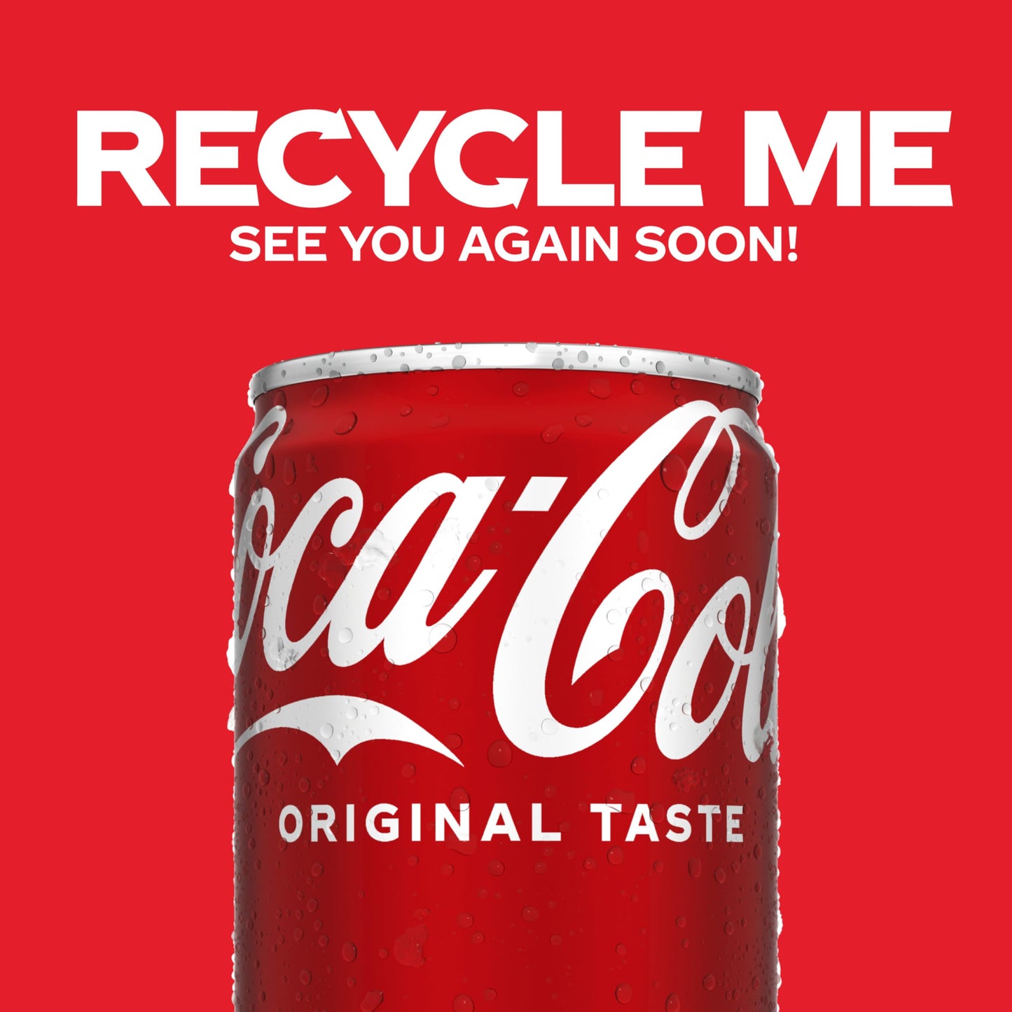 Coca-Cola Fridge Pack Soda Soft Drinks, 7.5 fl oz Cans, 10 Pack - Mini Soda Cans