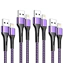 iPhone Charger 4Pack 10ft, [Apple MFi Certified] Lightning Cable 10 Foot Long iPhone Charger Cord Fast Charging Cable for iPhone 13 12 Pro Max Mini…