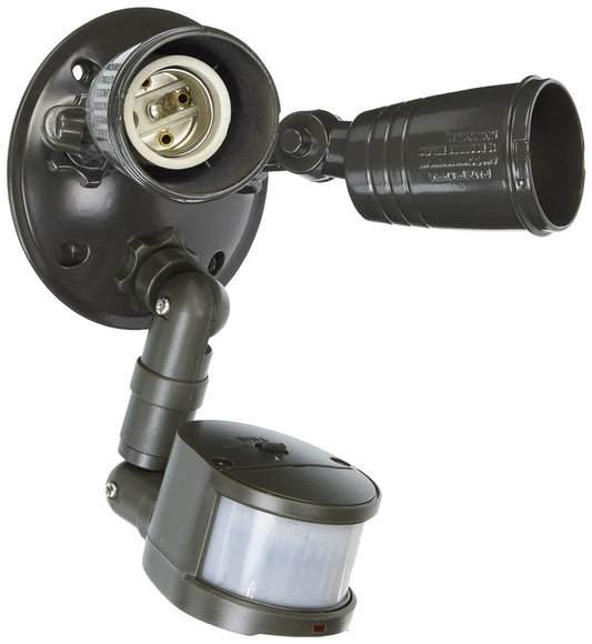 HALO 180 Degree 200W Par Motion-Activated Security Floodlight, Bronze