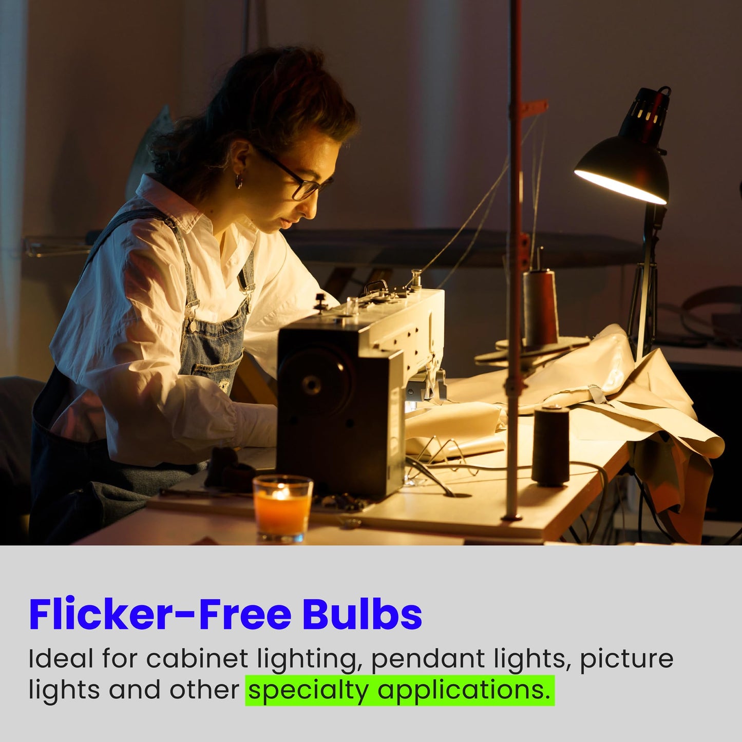 Feit Electric BPT6/SU/LED 15W Equivalent T6 Special Use Non-Dimmable LED Light Bulb, Warm White