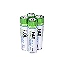 Fuji Enviromax 4400BP4 EnviroMax AAA Super Alkaline Batteries (4 Pack), White, 4 CT