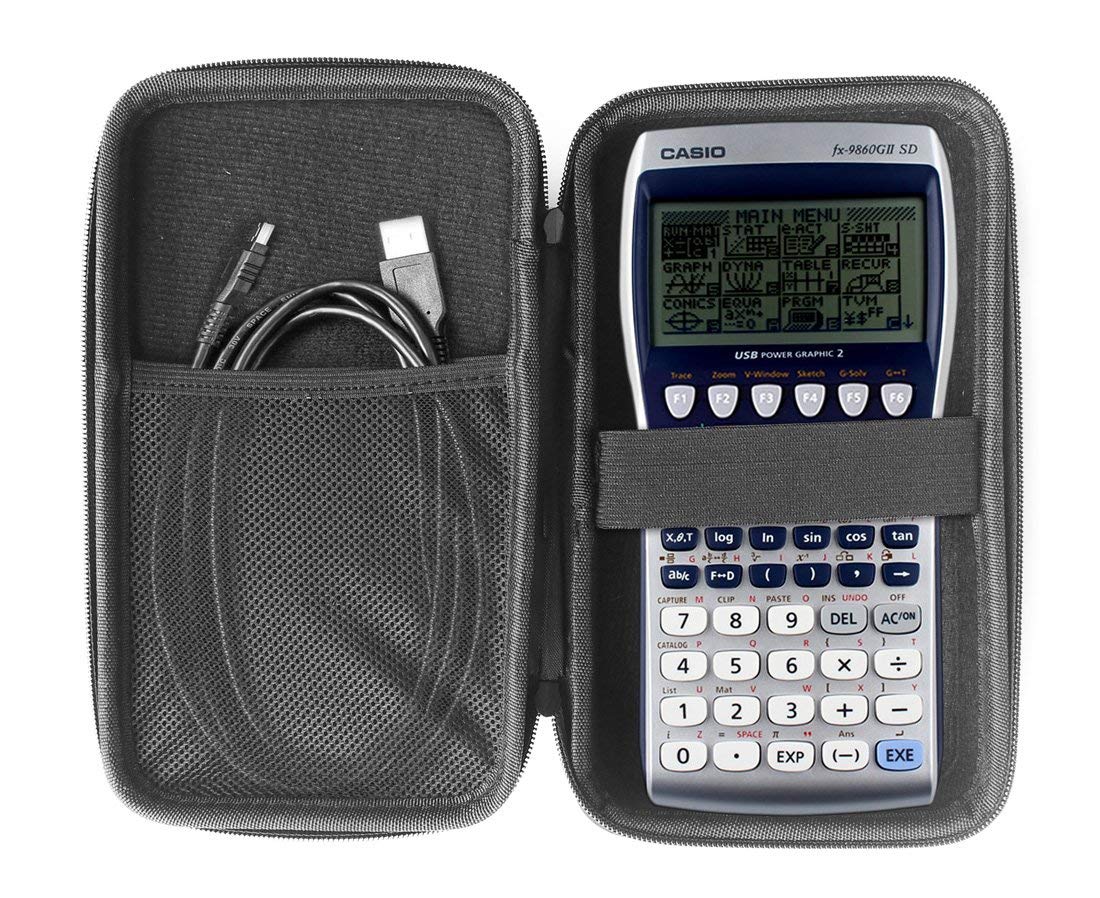 FitSand Hard Case Compatible for Casio fx-9860GII Graphing Calculator