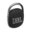 JBL Clip 4 Portable Wireless Bluetooth Waterproof/Dustproof Speaker - Black (Renewed)