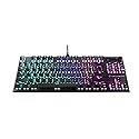 Turtle Beach Vulcan TKL Tenkeyless Linear Mechanical Titan Switch PC Gaming Keyboard with Per-Key AIMO RGB Lighting, Anodized Aluminum Top Plate