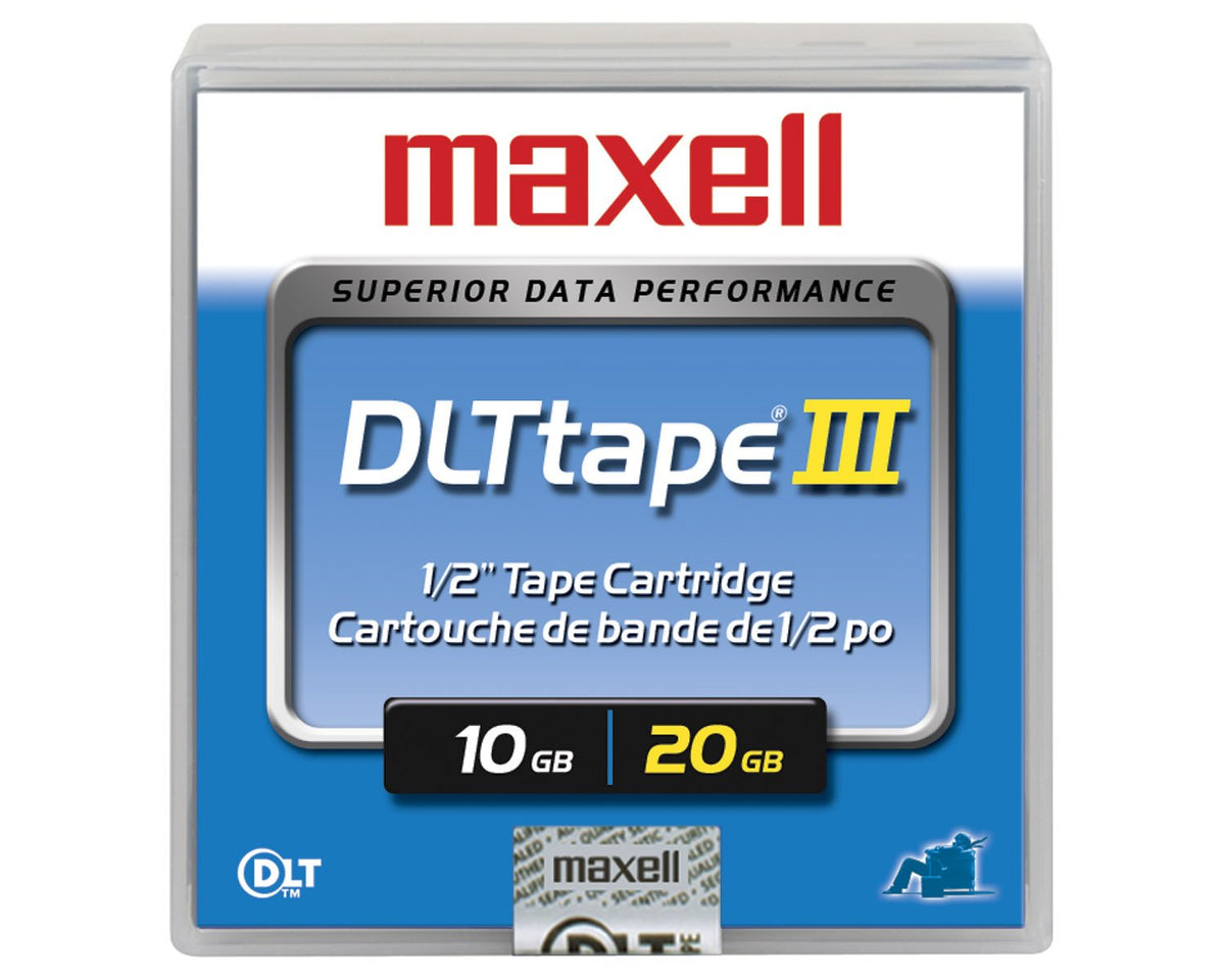 Maxell DLT III 10/20GB Unformatted Data Cartridge (1-Pack)
