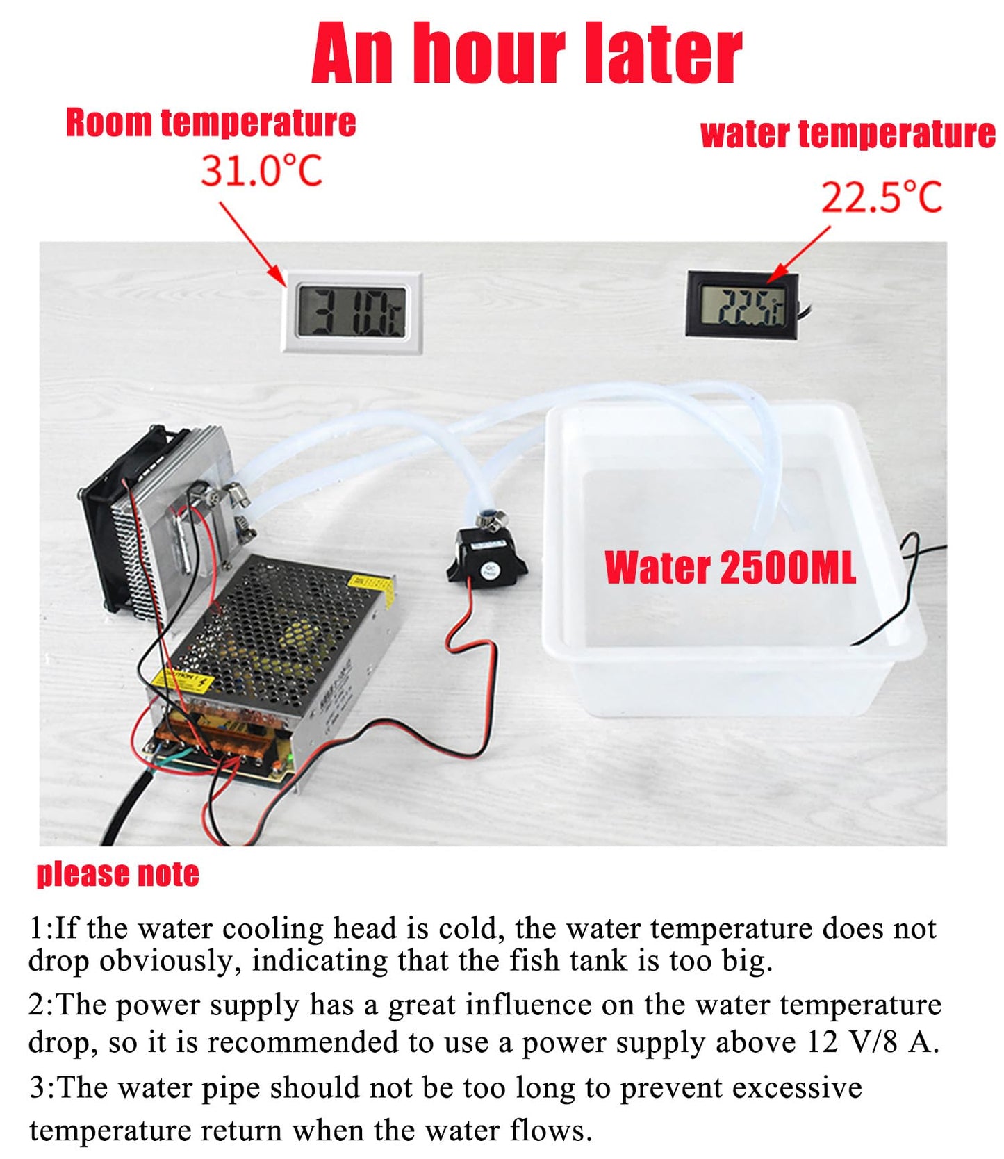 Mini Air Conditioner DC 12V Small Fish Tank Cold Water Cooling kit DIY Thermoelectric Peltier Refrigeration Heatsink Module kit Thermoelectric Cooler