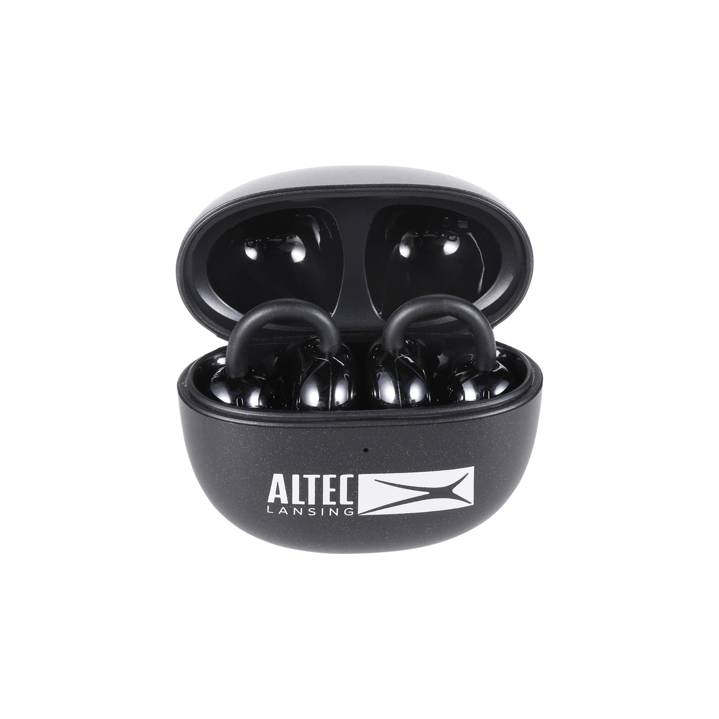 Altec Lansing Clip 2.0 Open Wearable Wireless Bluetooth Earbuds with Charging Case, 6-Hour Battery, Auto Pairing, Sport Earbuds with 24-Hour Playtime