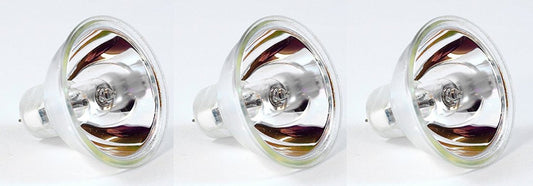 Eiko EKE Halogen Dichroic Reflector Bulb (Pack of 3), 21 Volts, 150 Watts, CC-6 Filament, 1.75"/44.5mm MOL, 2.00"/50.8mm MOD, 200 Rated Life, MR16