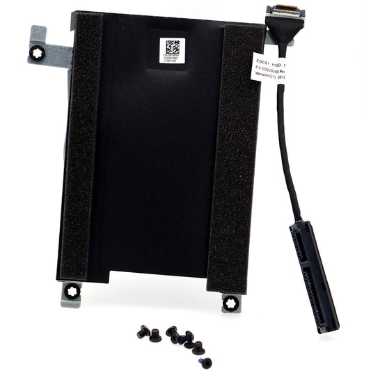 Deal4GO SATA Hard Drive Cable XY5F7 w/HDD Caddy Bracket ND8N9 for Dell Latitude 5500 5501 5502 5505 5510 5511 Precision 3540 3541 3542 3550 3551