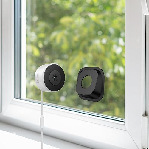 Luna 3MP 2K Window Camera, 2.4GHz & 5GHz WiFi6 Indoor Cameras for Home Security Outdoor, Smart AI Descriptive Motion Alert, Color Night Vision