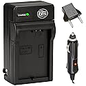 BM Premium LP-E5 AC & DC Travel Battery Charger for Canon EOS Rebel XS, Rebel T1i, Rebel XSi, 1000D, 500D, 450D, Kiss X3, Kiss X2, Kiss F Digital SLR