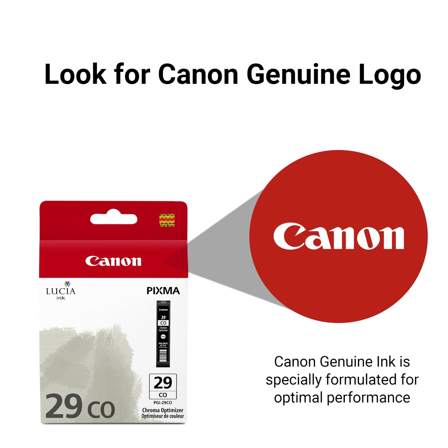 Canon PGI-29 Genuine Chroma Optimizer Ink Tank, Compatible with PIXMA PRO-1 Printers