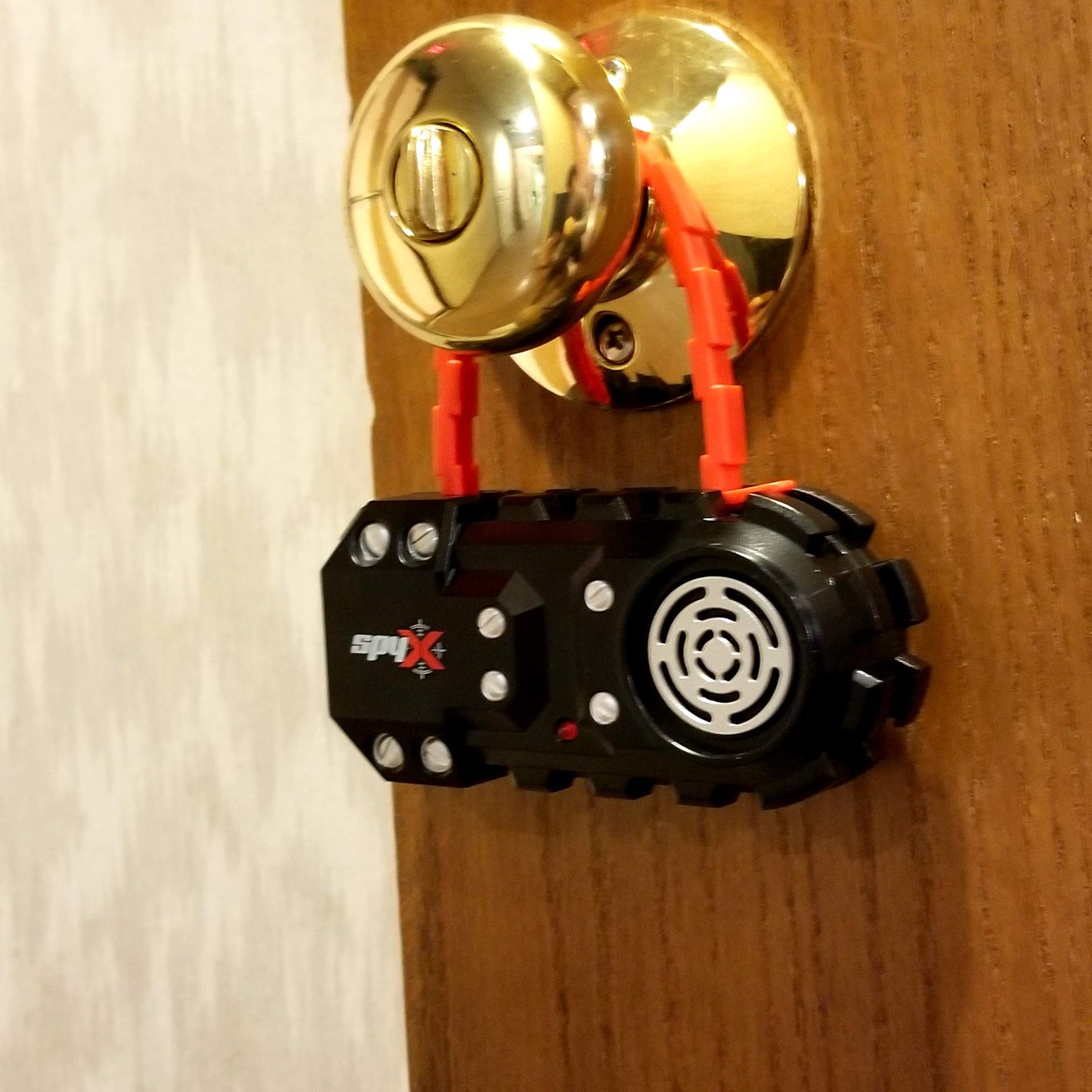 SpyX Door Alarm - Door Monitor That Detects Motion to Protect Your Stuff & Scare Away Intruders. Motion Sensor Alarm for Kids. New Spy Gear Toy