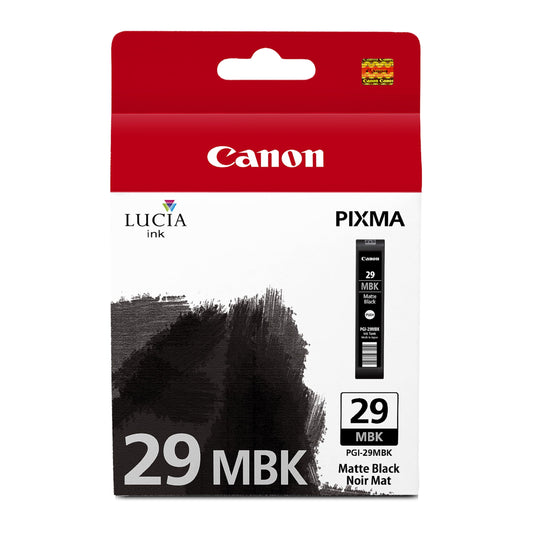 Canon PGI-29 Genuine Matte Black Ink Tank, Compatible with PIXMA PRO-1 Printers