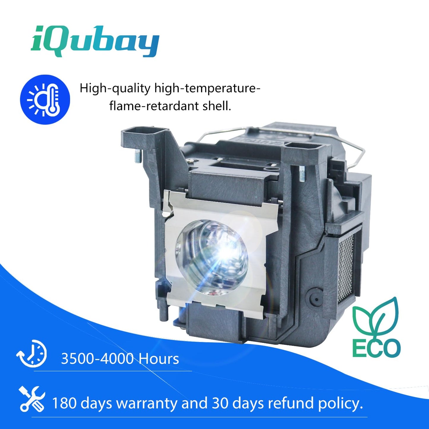 iQubay ELP-LP89 V13H010L89 Replacement Projector Lamp Bulb for Epson Powerlite Home Cinema 5040UB 5040UBE 5050UB 5050UBE 4010 4000 pro Cinema 6040UB