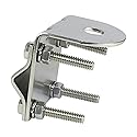 Tram® Single-Groove Stainless Steel CB Antenna Mirror Mount