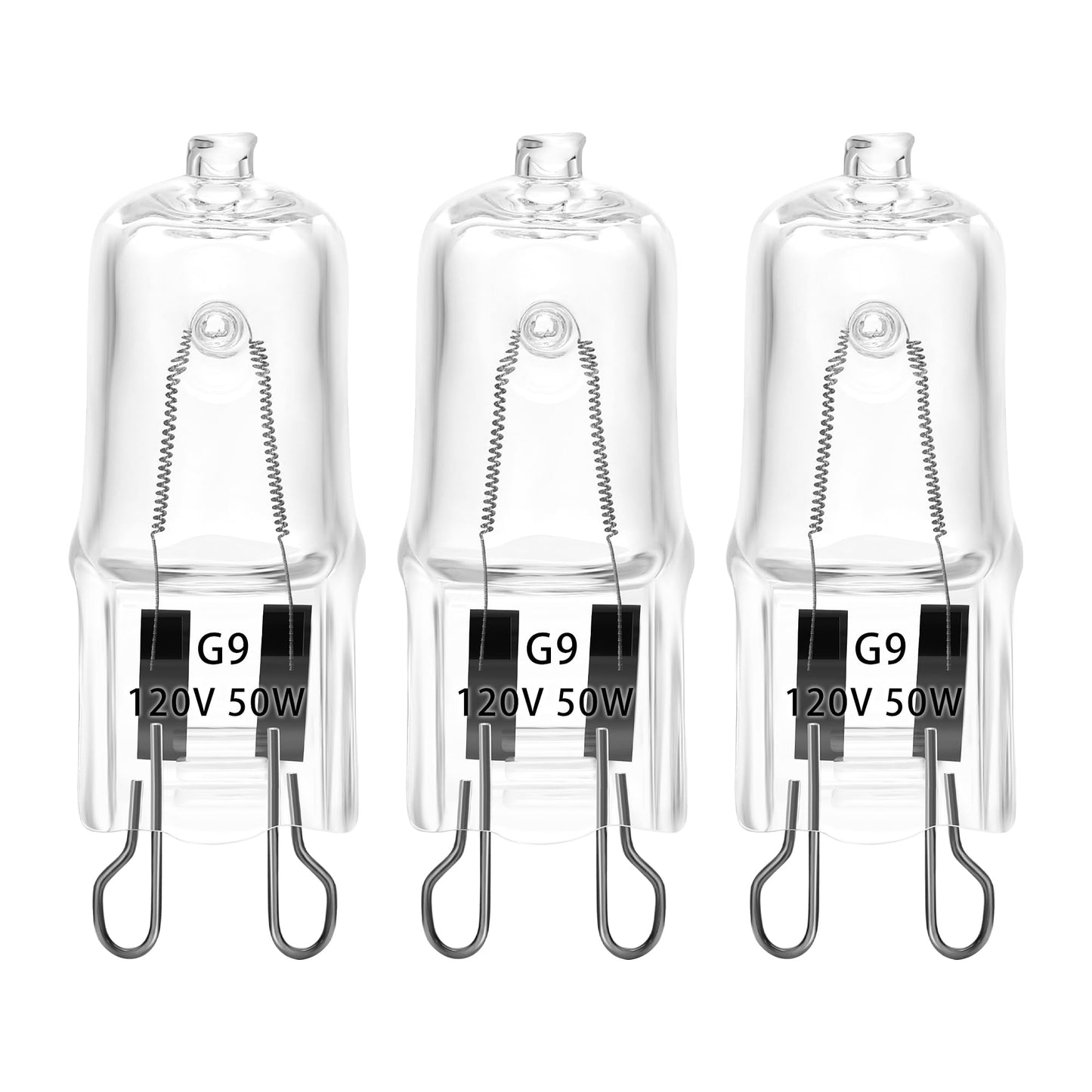 G9 UVA UVB Reptile Light Halogen Bulbs Beads Heat Lamp (50 Watt) Clear