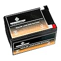 CB CHROMEBATTERY 12V 15AH Maintenance-Free Battery for Alarm Systems, Scooters, Toys, Emergency Lights, and More - Spade (F2) Terminal