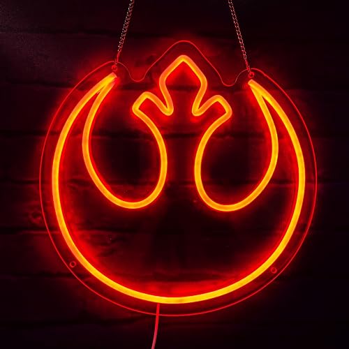 releben Movie Logo Neon Signs for Wall Decor Neon Lights for Bedroom