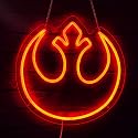 releben Movie Logo Neon Signs for Wall Decor Neon Lights for Bedroom