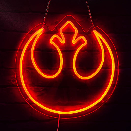 releben Movie Logo Neon Signs for Wall Decor Neon Lights for Bedroom