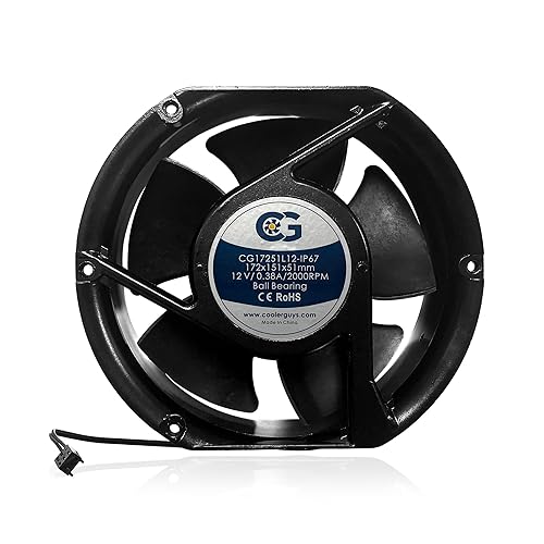 Coolerguys 7" (172mm x 152mm x 51mm) 12v Waterproof