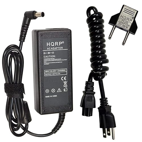 HQRP 19V AC Adapter Compatible with Samsung BN44-00838A A5919_FSM UN32J5003 UE32J5200A UE55J6150 UE32J4000 UE32J5000 UE32J5005 UE32J4500A UE55J6175…
