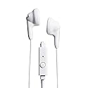 Magnavox White MHP4820M-WH 3.5mm Connector Silicone Stereo Earbuds with Microphone