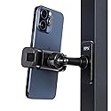 FPN Super Strong Magnetic Phone Holder for Gym - 10 N52 Magnets, Aluminum Alloy Base and Joint - Gym Phone Mount for Workout Record Compatible