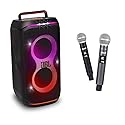 JBL PartyBox Club 120 Party Speaker & divvi Mic w/case Bundle